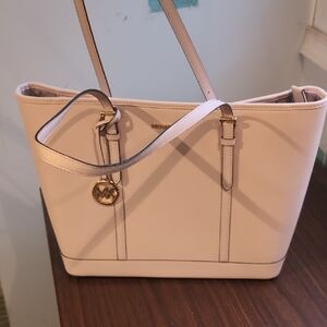Michael Kors Light Pink Tote Bag